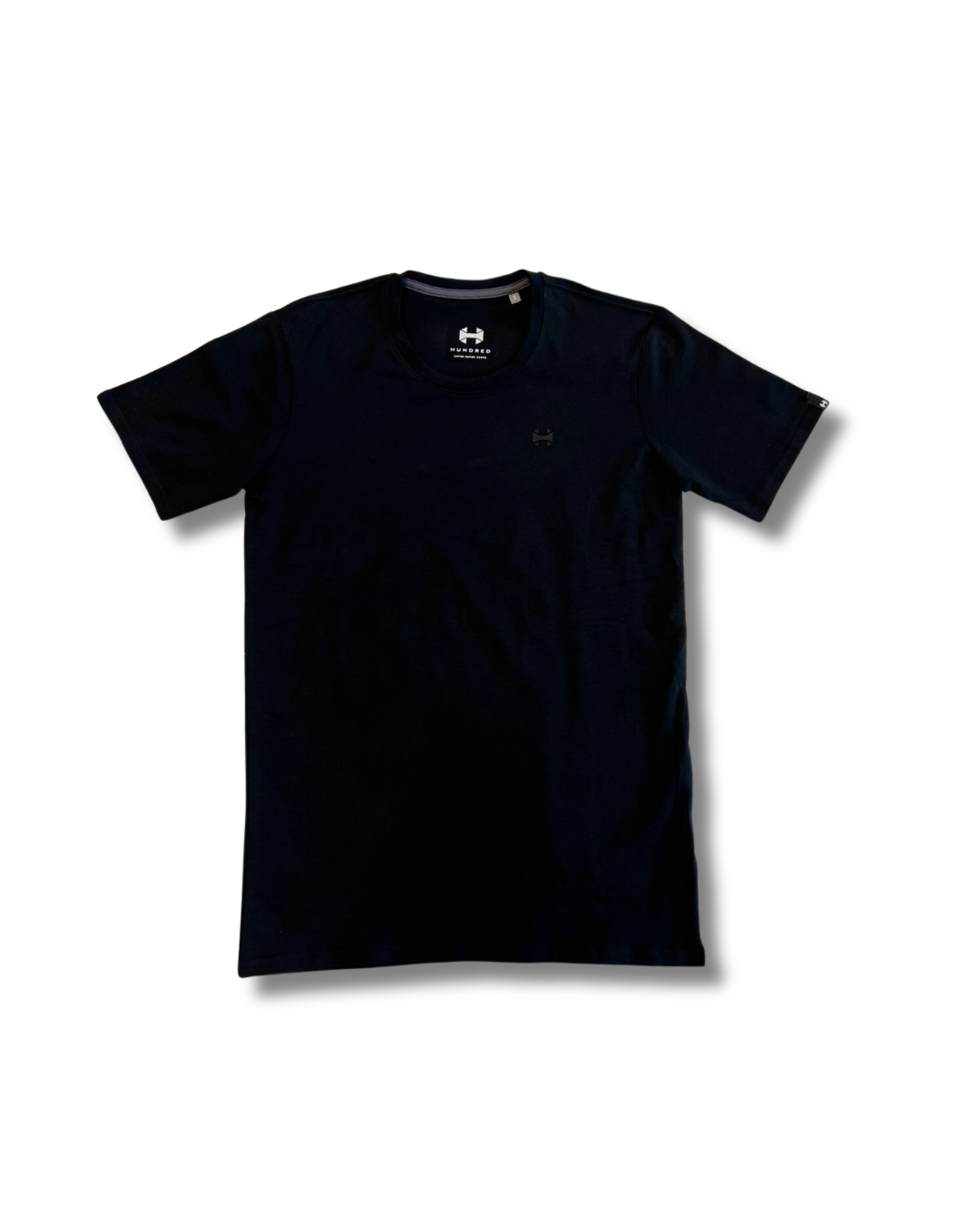 Camiseta hombre manga corta negra