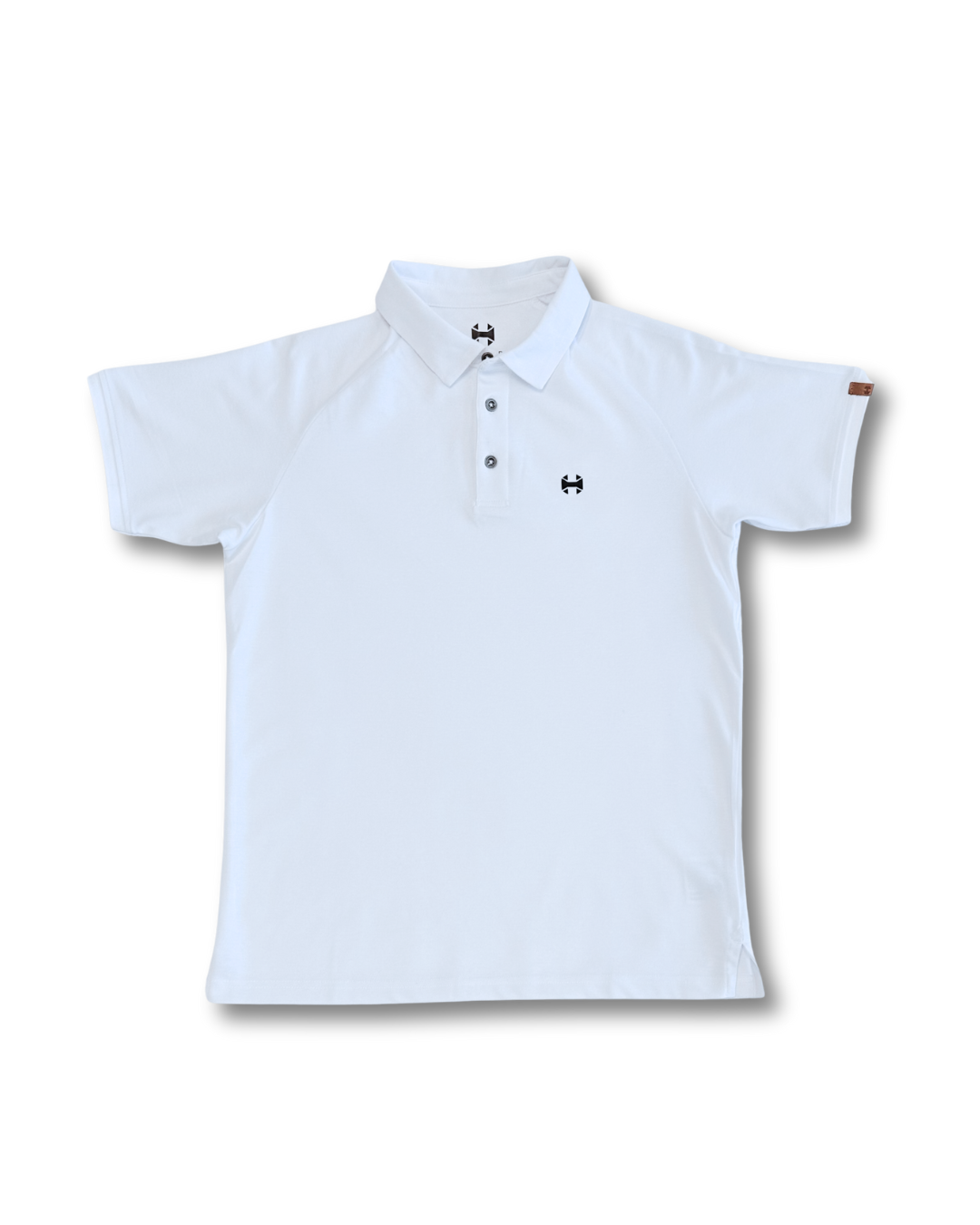 Polo blanco hombre