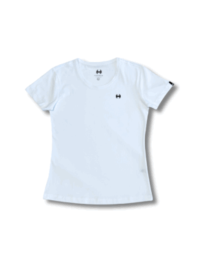 Camiseta mujer manga corta blanca