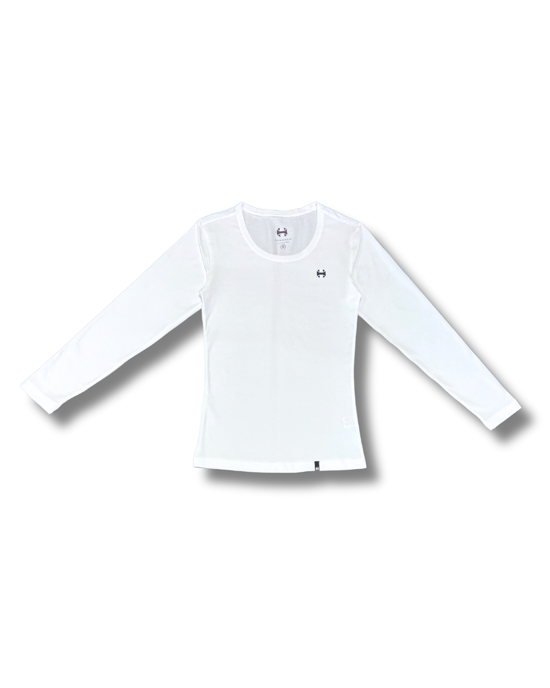 Camiseta mujer manga larga blanca